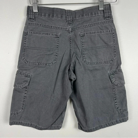 Boys Grey Wrangler Cargo Shorts Size 8 Regular - Picture 6 of 6